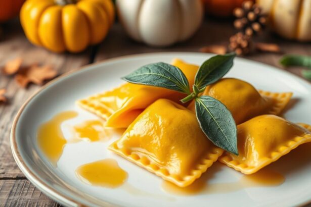 ravioli zucca  ricetta